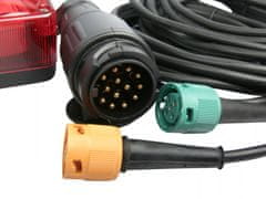 MULTIPA Električni kabli do dvigala 13pin / 4 m z lučmi FT