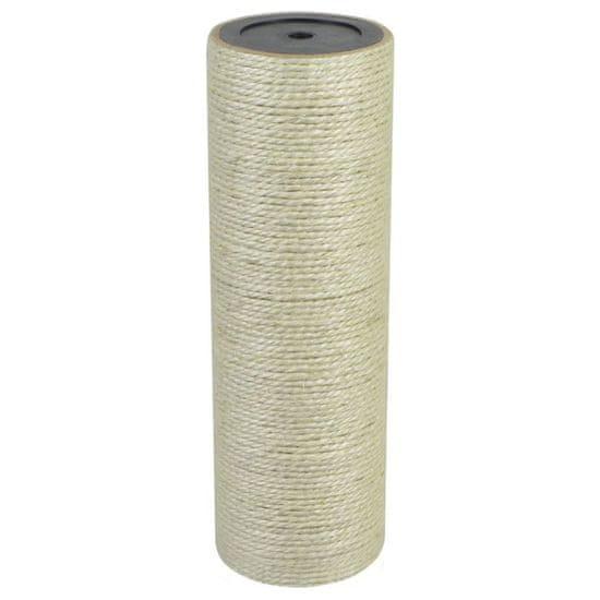 shumee vidaXL Mačji praskalnik 8x25 cm 8 mm bež