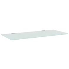 Vidaxl Stenska pregrada za pisoar 90x40 cm kaljeno steklo