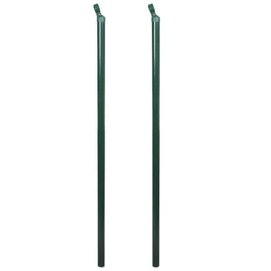 Vidaxl Ograjni oporniki 2 kosa 175 cm