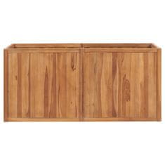 Vidaxl Visoka greda 150x50x70 cm trdna tikovina