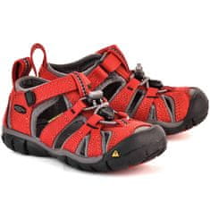 KEEN Sandali treking čevlji rdeča 31 EU Seacamp II Cnx