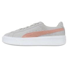 Puma Čevlji siva 37.5 EU Suede Platform SD