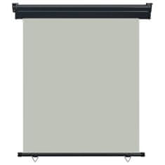 Vidaxl Balkonska stranska tenda 140x250 cm siva