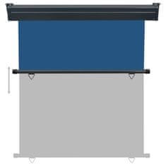 Vidaxl Balkonska stranska tenda 170x250 cm modra