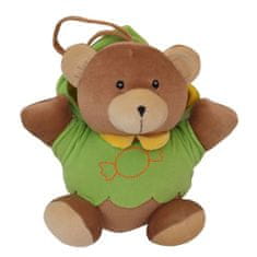 Baby Mix Medvedek zeleni plišasta igrača z igralnim strojem