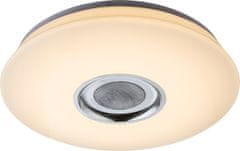 Globo LED stropna svetilka z zvočnikom in RGB Globo NICOLE 41329-18
