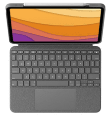 Logitech Combo Touch tipkovnica za iPad Air, Slo g., siva (920-010303) - odprta embalaža
