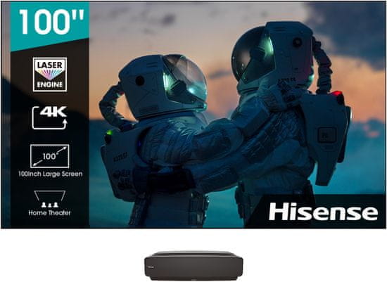 Hisense 100L5F-B12 laserski 4K UHD televizor, Smart TV + zaslon 254 cm (100)
