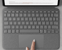 Logitech Combo Touch tipkovnica za iPad Air, Slo g., siva (920-010303) - odprta embalaža