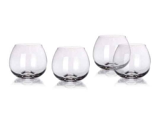 MAISON FORINE SOMMELIER CHEST komplet kozarcev za brandy, 440 ml, 4 kosi
