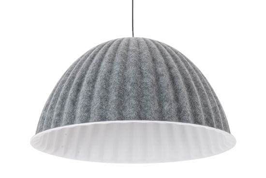 KINGHOME Viseča svetilka MOLD 55 siva - filc, blago