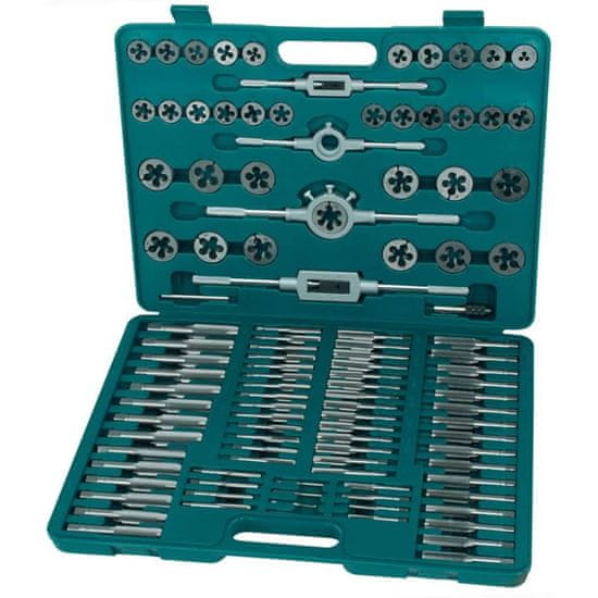 Vidaxl 110 Delni Komplet za Rezanje Navojev 53255