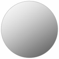 Vidaxl Stensko ogledalo 50 cm okroglo steklo