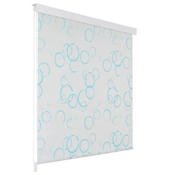 Vidaxl Rolo zavesa za prho 80x240 cm mehurčki