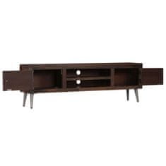 Vidaxl TV omarica iz trdnega predelanega lesa 140x30x45 cm