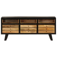 Vidaxl TV omarica iz trdnega mangovega lesa 120x30x50 cm