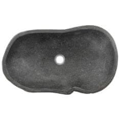 shumee Umivalnik iz rečnega kamna ovalen 60-70 cm