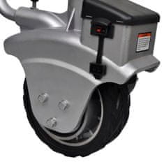 shumee Aluminijasto podporno kolo za premikanje prikolice z motorjem 12 V 350 W