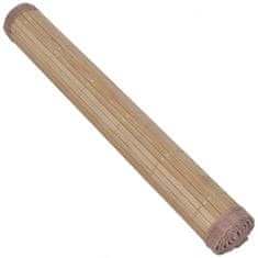 Vidaxl Bambusov pogrinjek 6 kosov 30x45 cm rjave barve