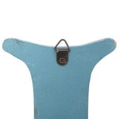 Vidaxl Stenski obešalnik za plašče LOVE 50x23 cm