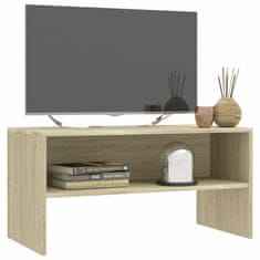 Vidaxl TV omarica sonoma hrast 80x40x40 cm iverna plošča