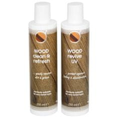Vidaxl Komplet za nego lesa CARE KIT 2x250 ml