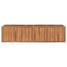 Vidaxl Visoka greda 200x50x50 cm trdna tikovina