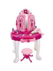 Baby Mix Otroška toaletna mizica s stolom Amanda
