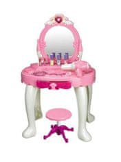 Baby Mix Otroška toaletna mizica s stolom Sandra