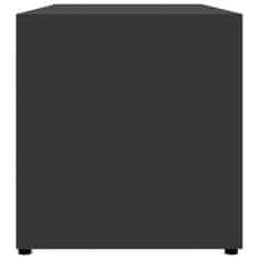 Vidaxl TV omarica siva 80x34x36 cm iverna plošča