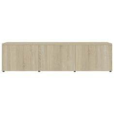Vidaxl TV omarica sonoma hrast 120x34x30 cm iverna plošča