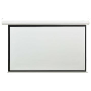 Vidaxl Električno projekcijsko platno z daljincem 68 16:9