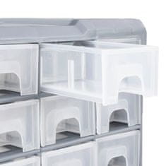 Vidaxl Organizator s 64 predali 52x16x37,5 cm