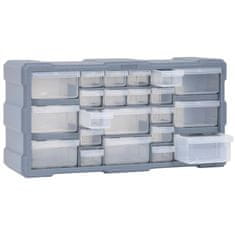 Vidaxl Organizator z 22 predali 49x16x25,5 cm