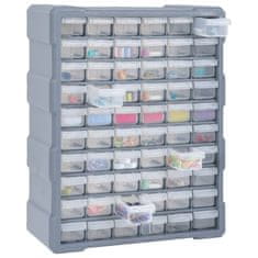 Greatstore Organizator s 60 predali 38x16x47,5 cm