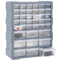 Greatstore Organizator z 39 predali 38x16x47 cm