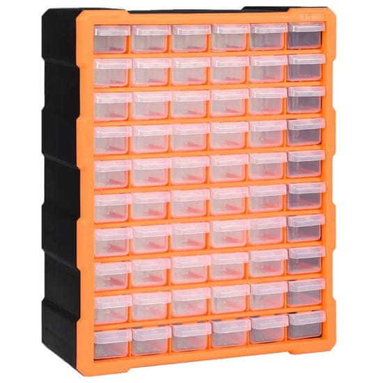 shumee Organizator s 60 predali 38x16x47,5 cm