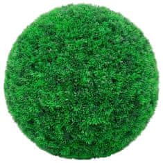 Vidaxl Umetni pušpani okrogli 2 kosa 35 cm