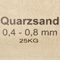 Greatstore Filtrirni pesek 25 kg 0,4 - 0,8 mm