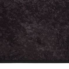 Vidaxl Pralna preproga 80x150 cm antracitna protizdrsna