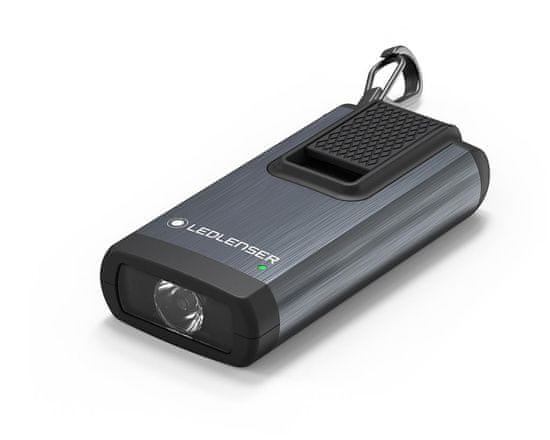 LEDLENSER K6R svetilka, 4 GB, USB, črna