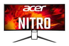 Acer Nitro XR343CKPbmiipphuzx gaming monitor, ukrivljen, 86,36 cm (34), UWQHD, 180 Hz, USB hub
