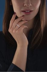 Swarovski Čudovit prstan z roza Swarovski Stone 5642910 (Obseg 52 mm)