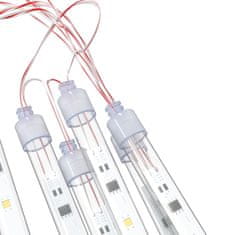 Vidaxl Lučke utrinki 8 kosov 50 cm toplo bele 288 LED lučk