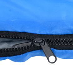 Vidaxl Lahka otroška spalna vreča, pravokotna, modra, 670 g, 15°C