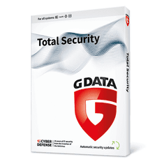 G Data Total Security 2023, 1-leto, 3 PC, ESD licenca (kartica)