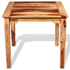 Vidaxl Jedilna miza iz masivnega palisandra 82x80x76 cm