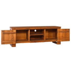 Vidaxl TV omarica 110x30x40 cm trdna tikovina