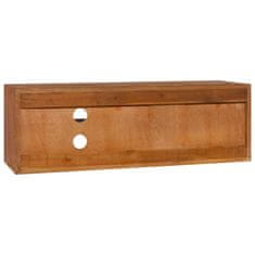Vidaxl Stenska TV omarica 180x30x30 cm trdna tikovina